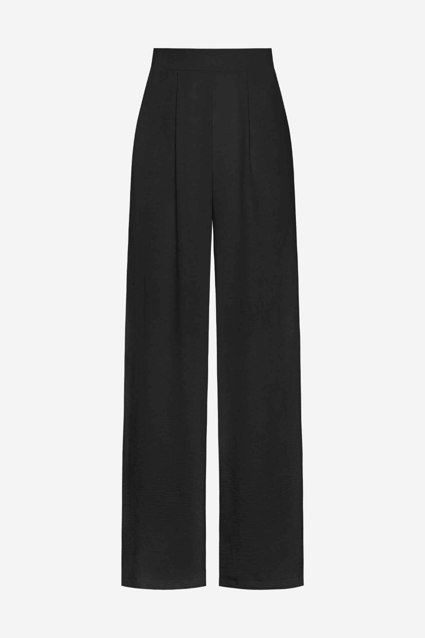 Pantalón negro de corte amplio