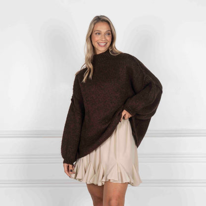 Suéter holgado oversize Ivanna