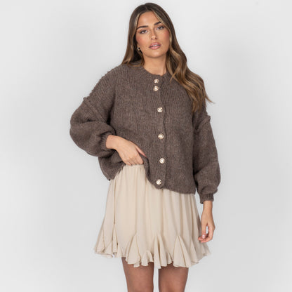 Cardigan corto oversize Nara