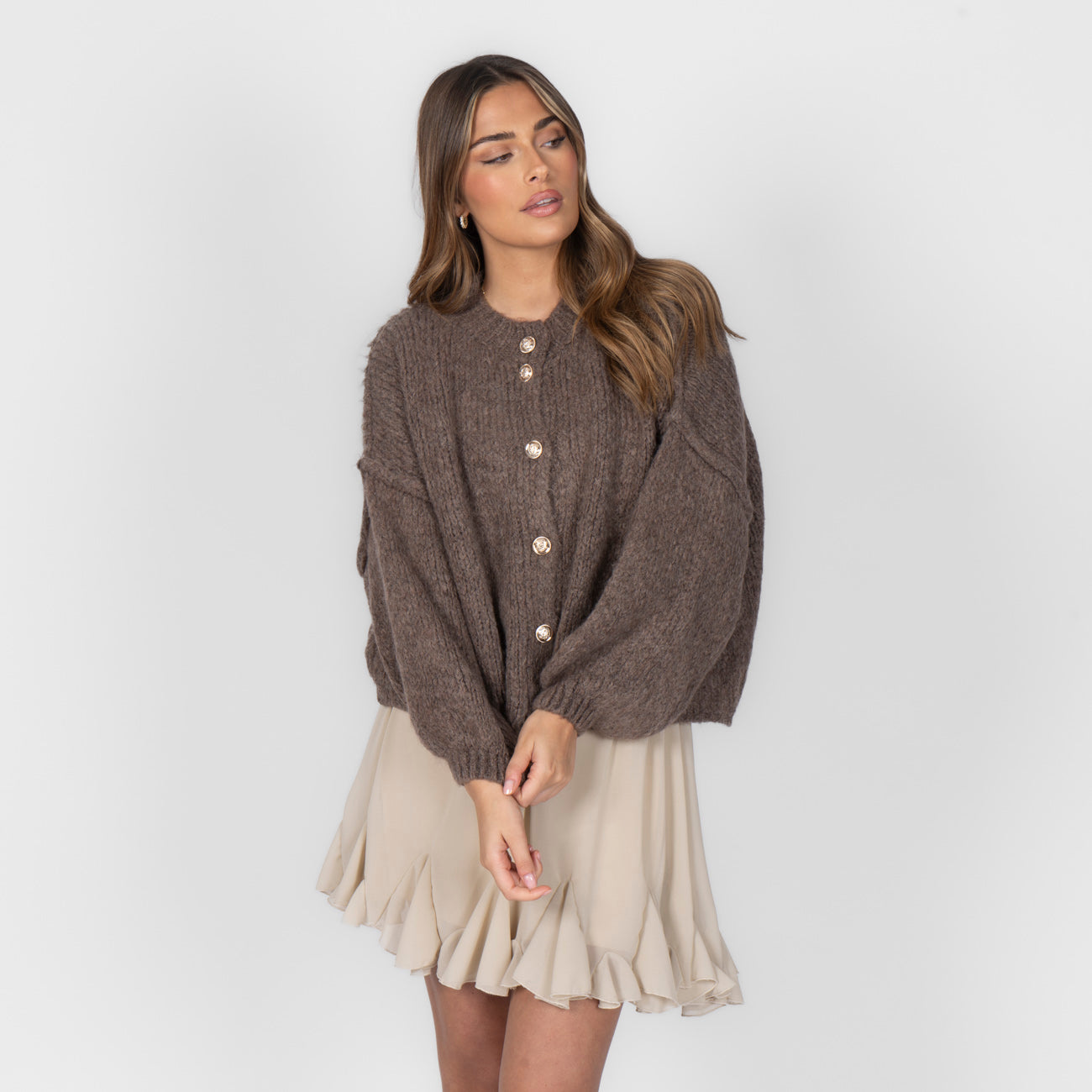 Cardigan corto oversize Nara