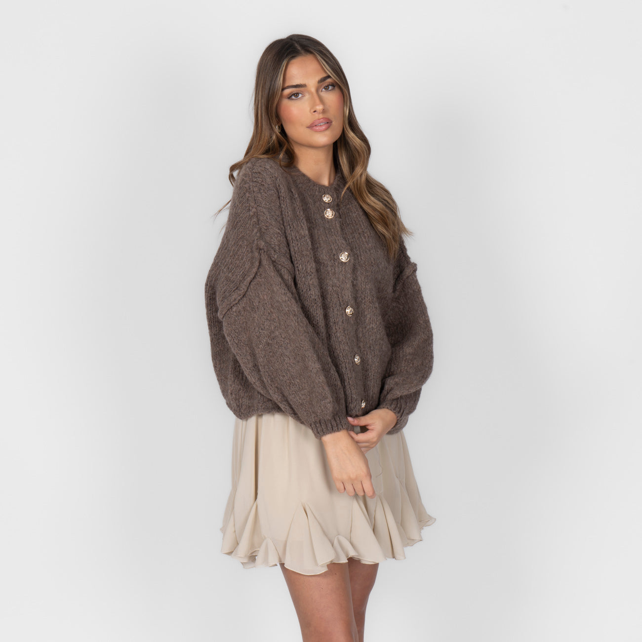 Cardigan corto oversize Nara