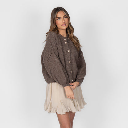 Cardigan corto oversize Nara