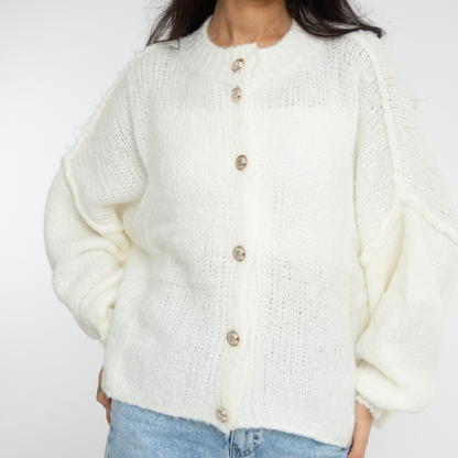 Cardigan corto oversize Nara