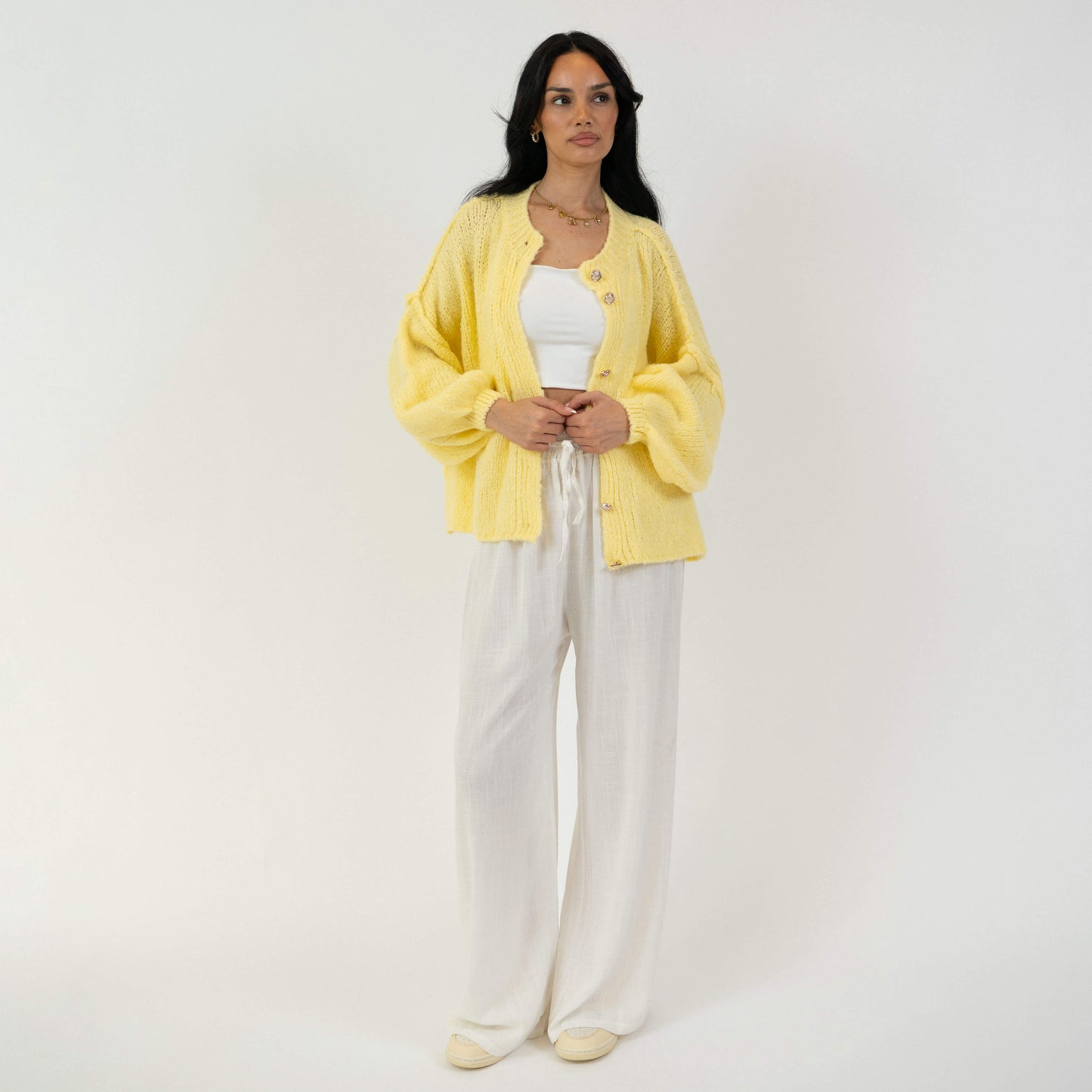 Cardigan corto oversize Nara