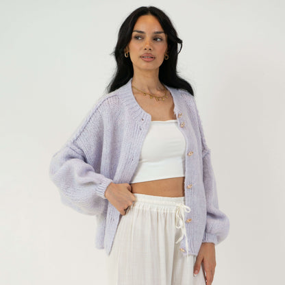 Cardigan corto oversize Nara