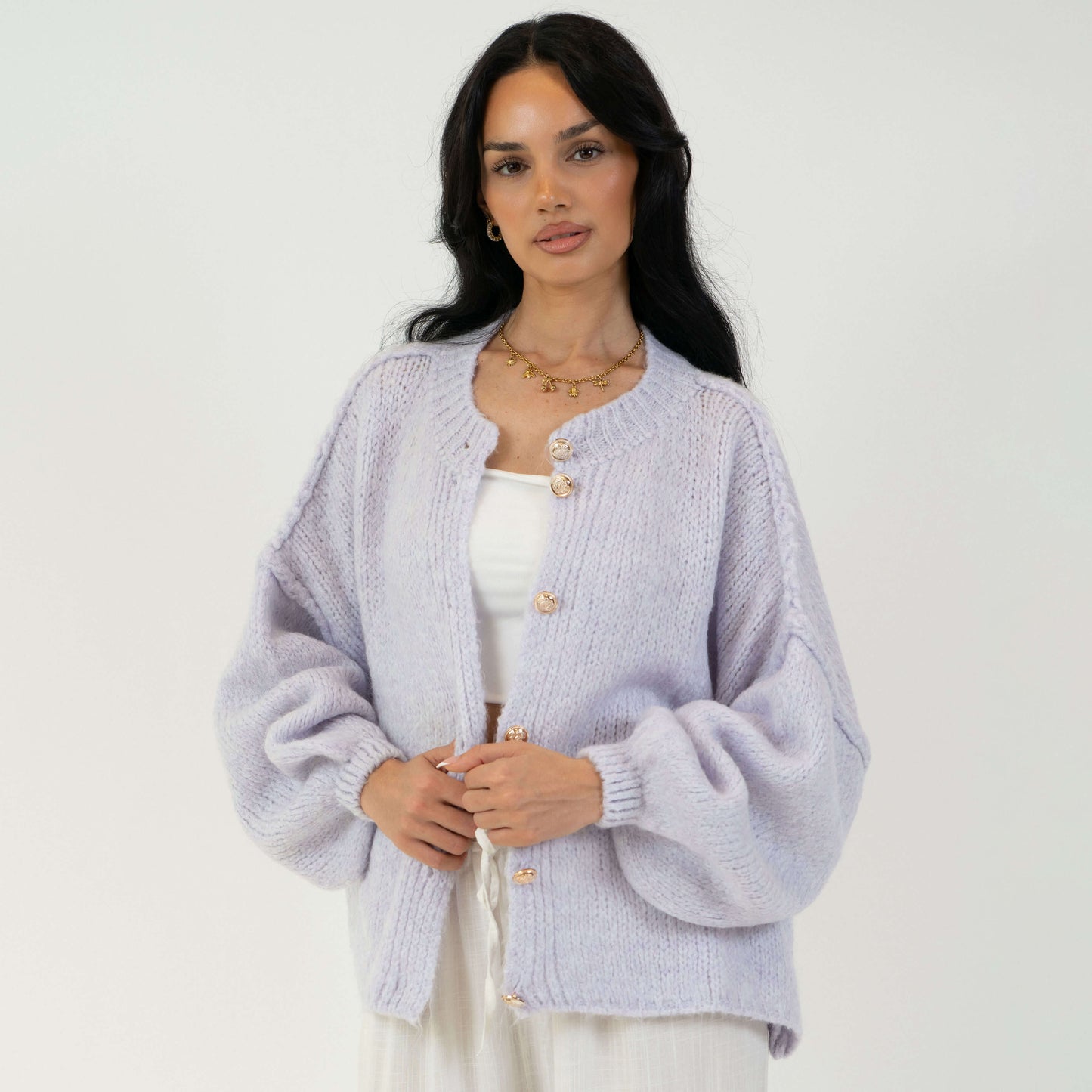 Cardigan corto oversize Nara