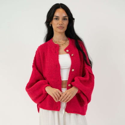 Cardigan corto oversize Nara