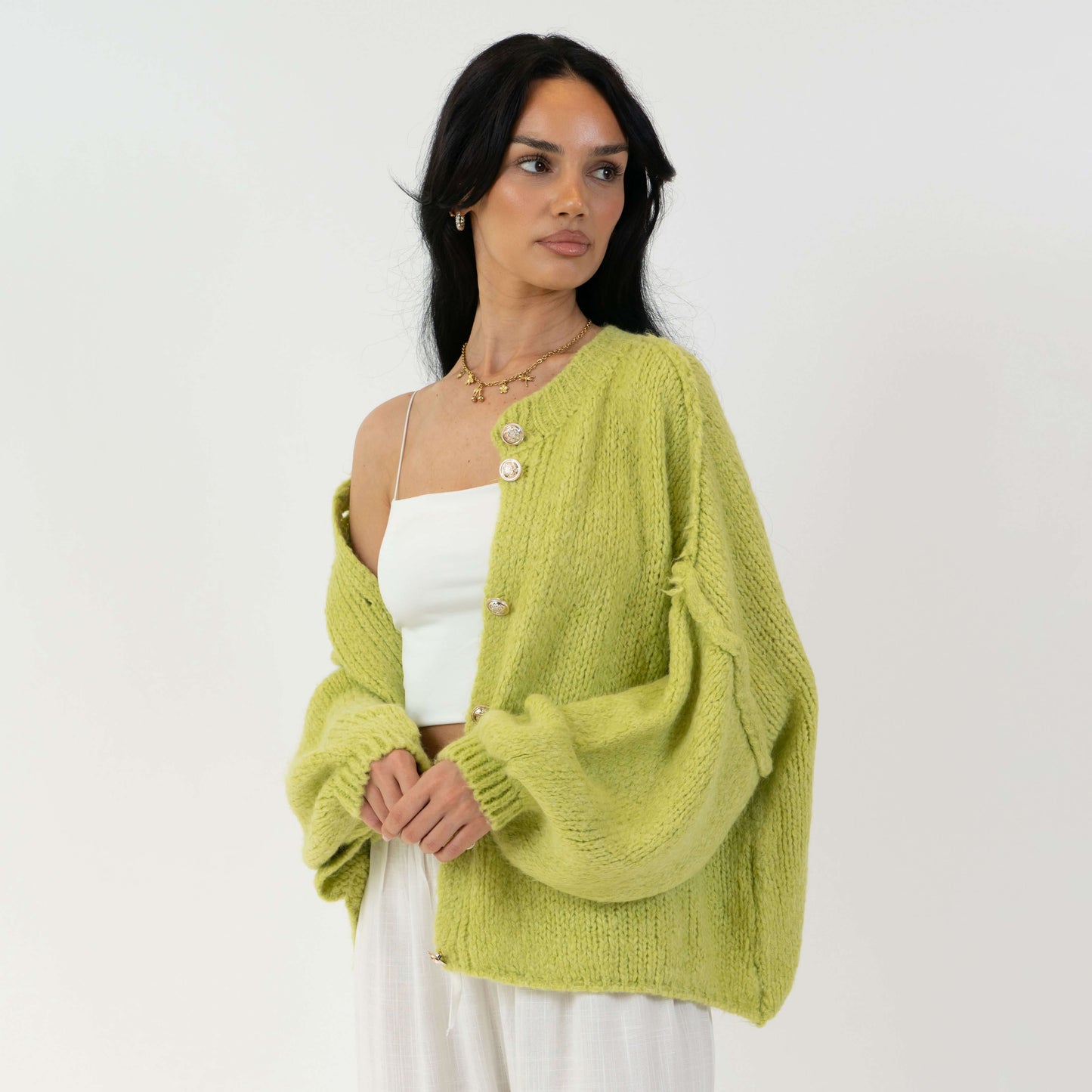 Cardigan corto oversize Nara