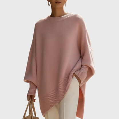 Suéter-poncho oversize Livia