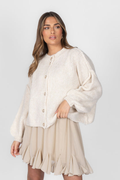 Cardigan corto oversize Nara