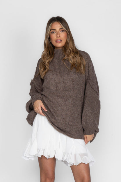 Suéter holgado oversize Ivanna
