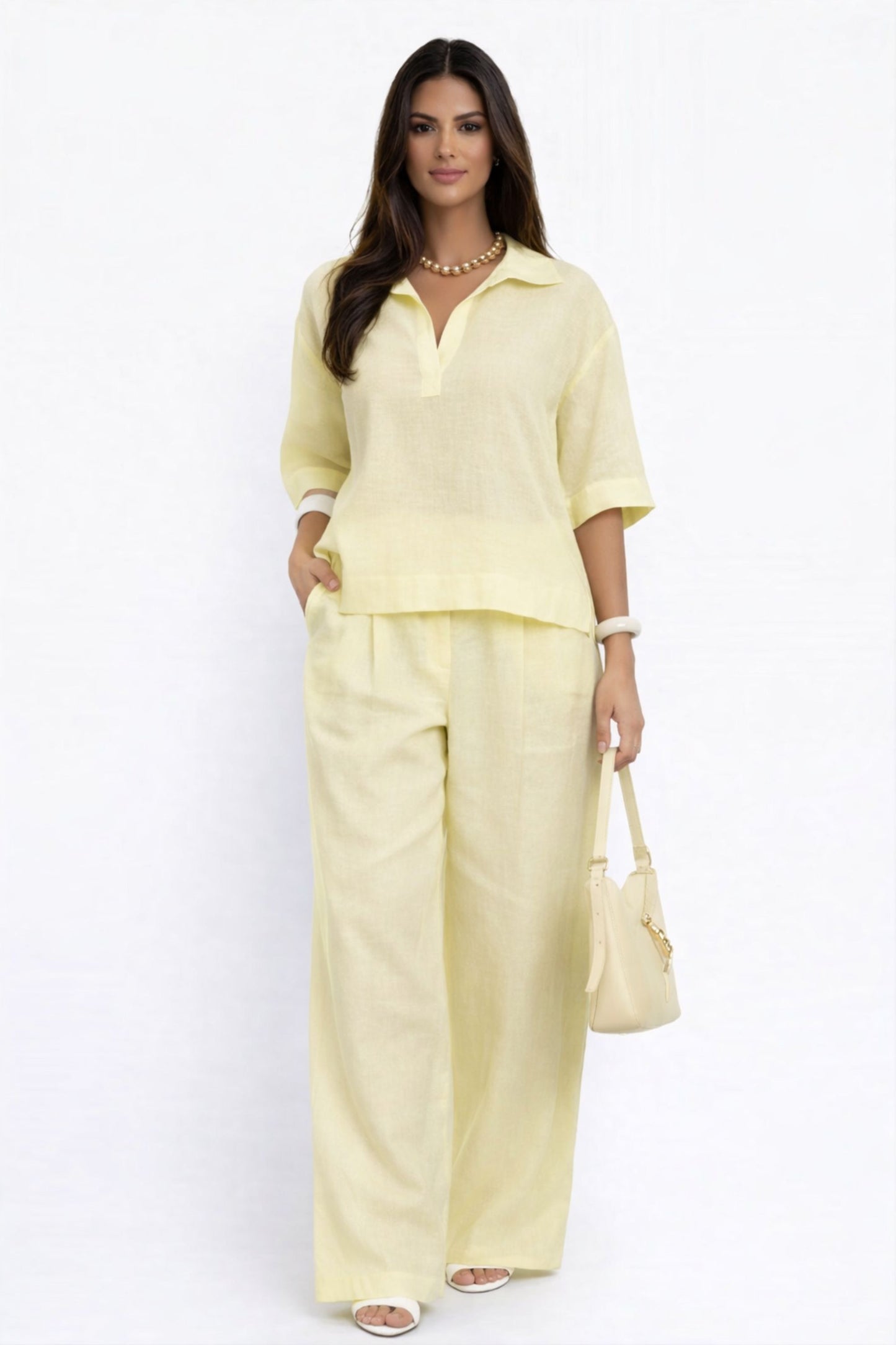 Conjunto Lino Casual