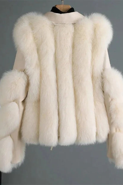 Chaqueta de piel de lujo