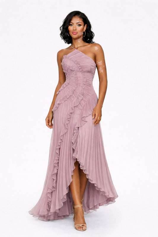 Vestido Aurelia Rosa