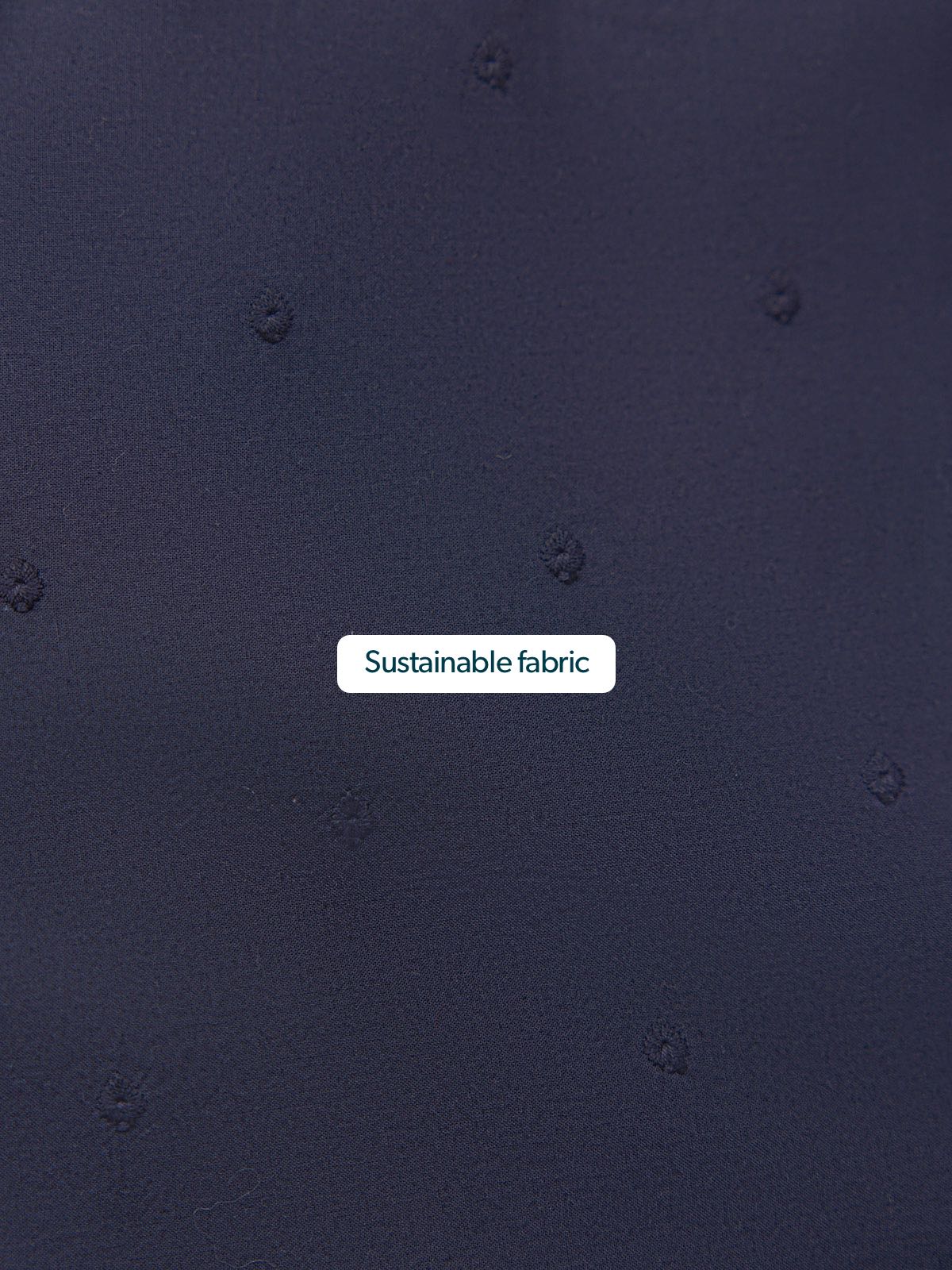 Vestido de Verano Luna de Algodón - Azul Marino Oscuro