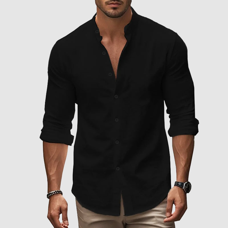 Camisa de lino transpirable Vittorio