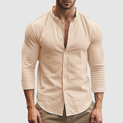 Camisa de lino transpirable Vittorio