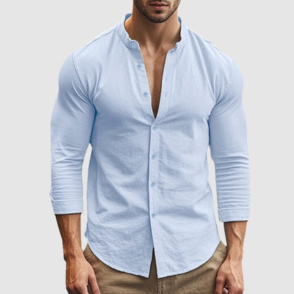 Camisa de lino transpirable Vittorio