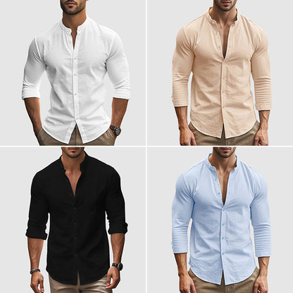Camisa de lino transpirable Vittorio