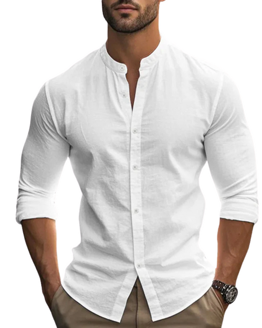Camisa de lino transpirable Vittorio