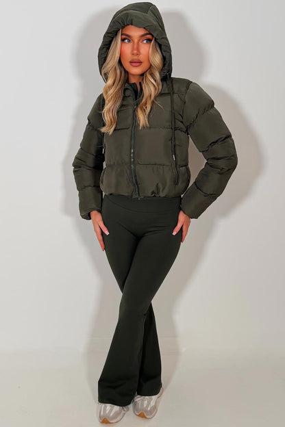 Chaqueta acolchada con capucha