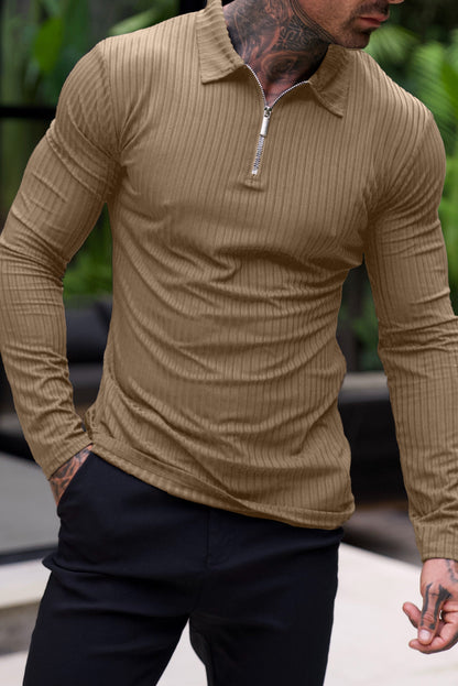 Elegante jersey con cremallera