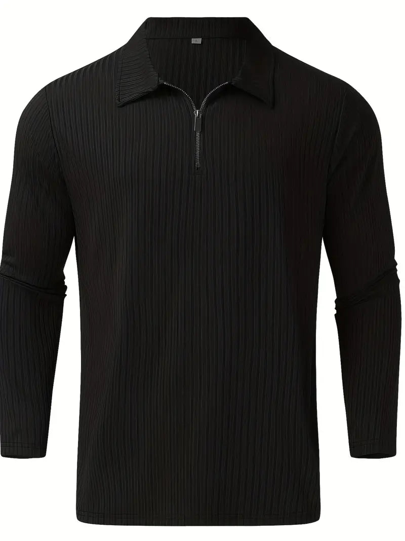 Elegante jersey con cremallera