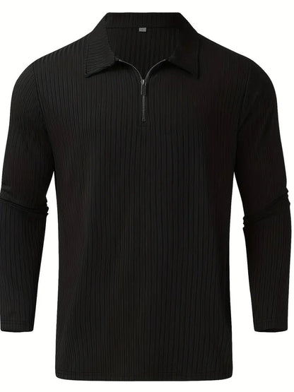 Elegante jersey con cremallera