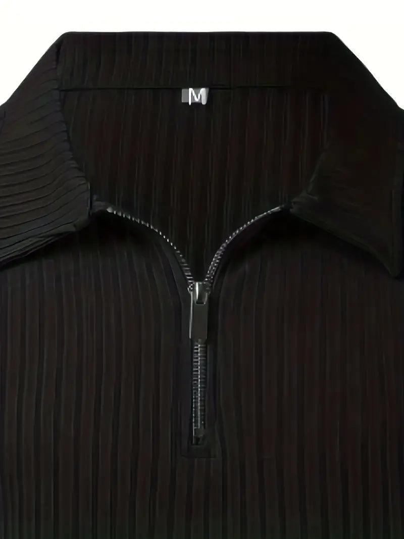 Elegante jersey con cremallera