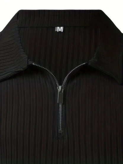 Elegante jersey con cremallera