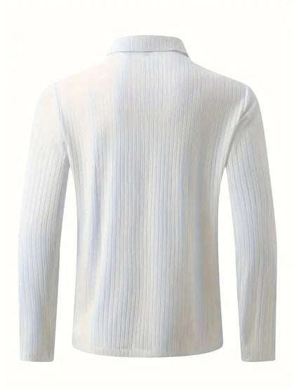 Elegante jersey con cremallera