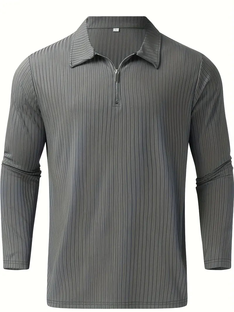 Elegante jersey con cremallera