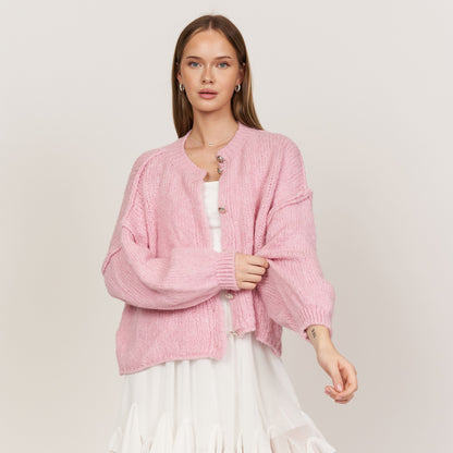 Cardigan corto oversize Nara