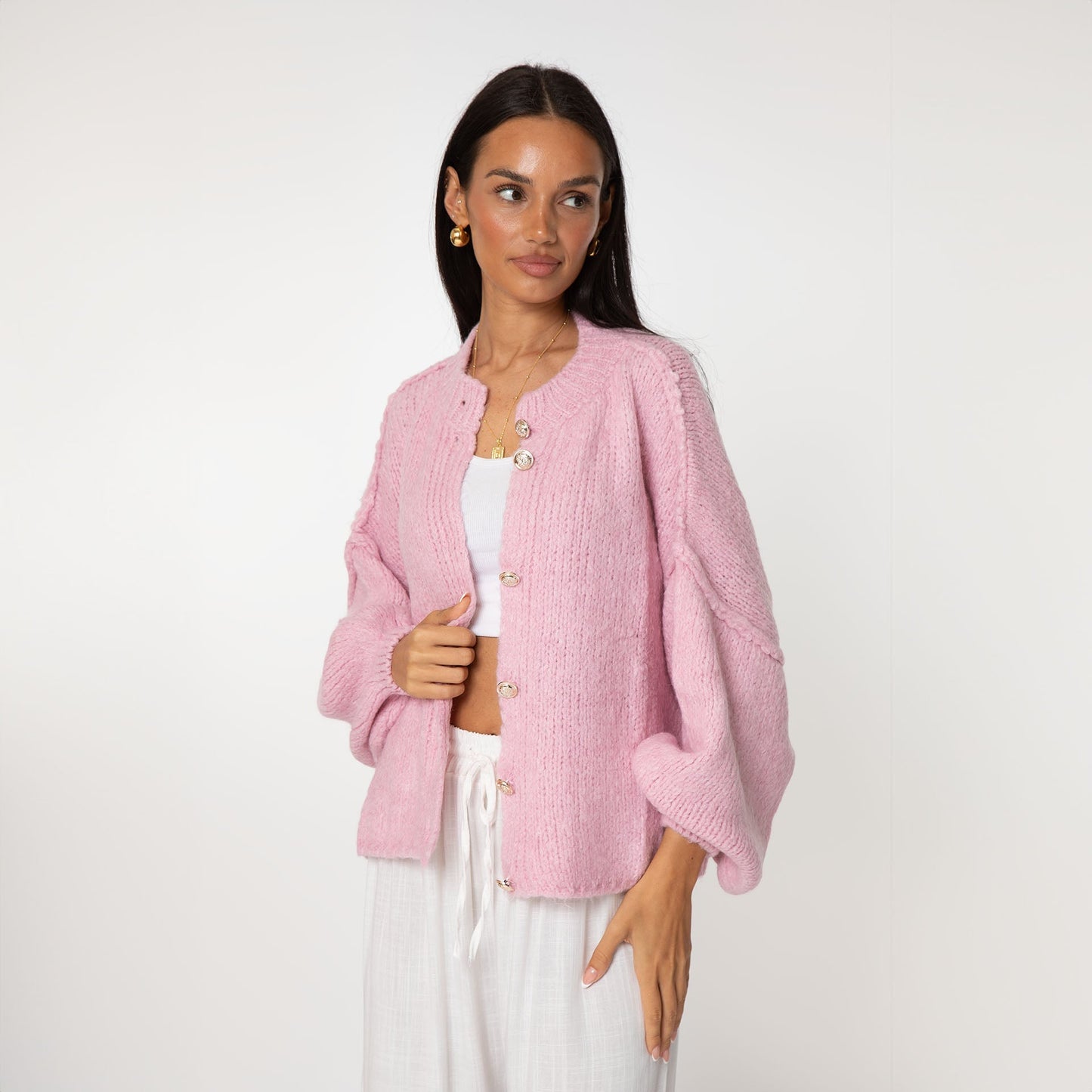 Cardigan corto oversize Nara