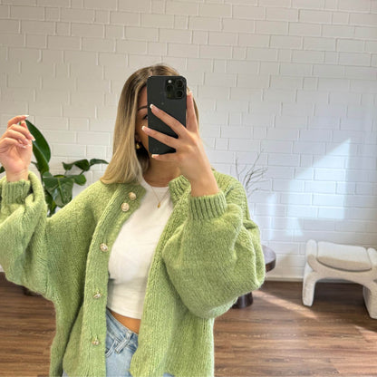 Cardigan corto oversize Nara